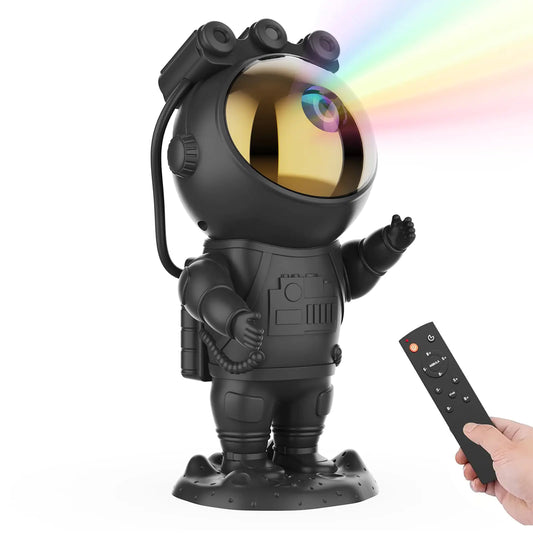 Astronaut Galaxy Star Projector – LED Night Light with Remote & Timer