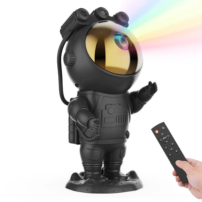 Astronaut Galaxy Star Projector – LED Night Light with Remote & Timer
